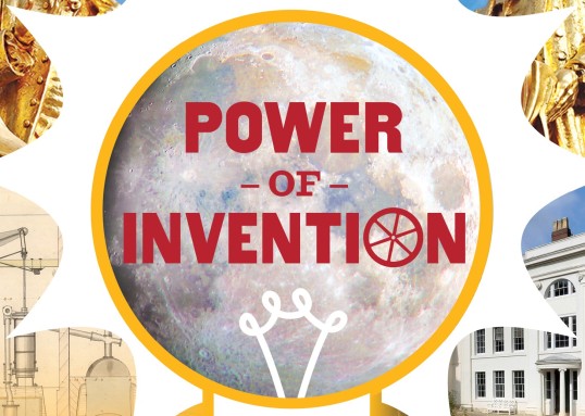 Bold Text Playwrights Power of Invention Leaflet Front CROP